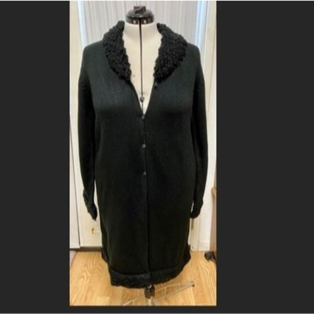 Jessica Holbrook long black sweater